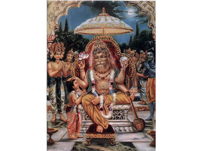 Nrsimha+Prahlad